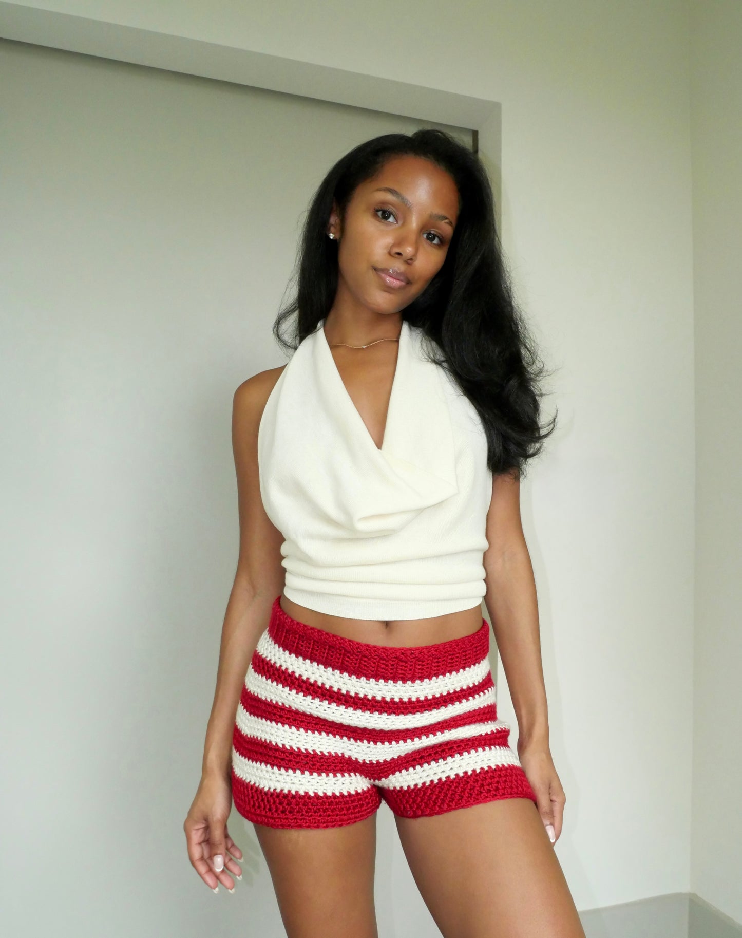 Mini Crochet Shorts