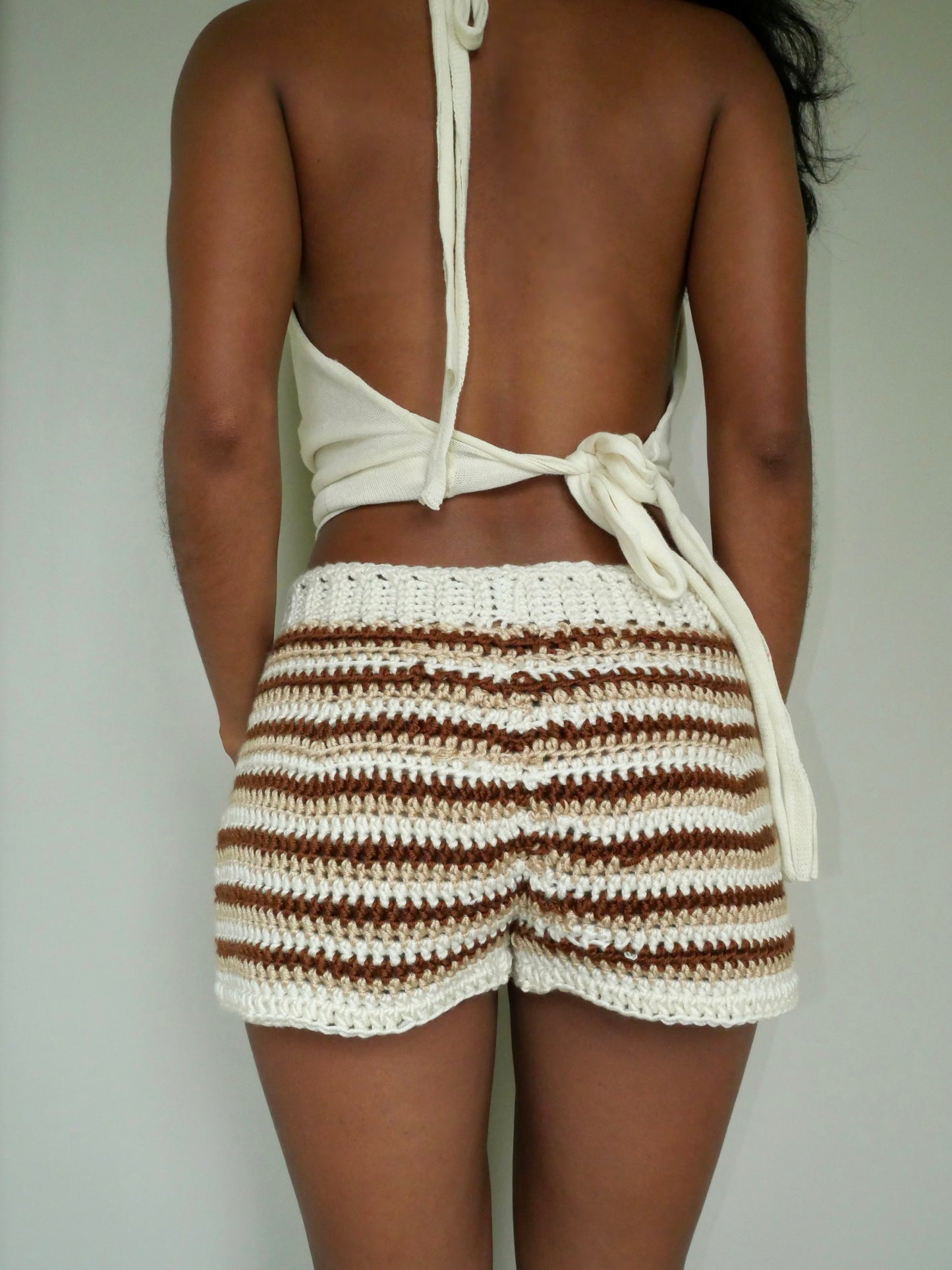 Mini Crochet Shorts