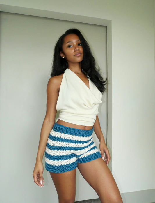 Mini Crochet Shorts