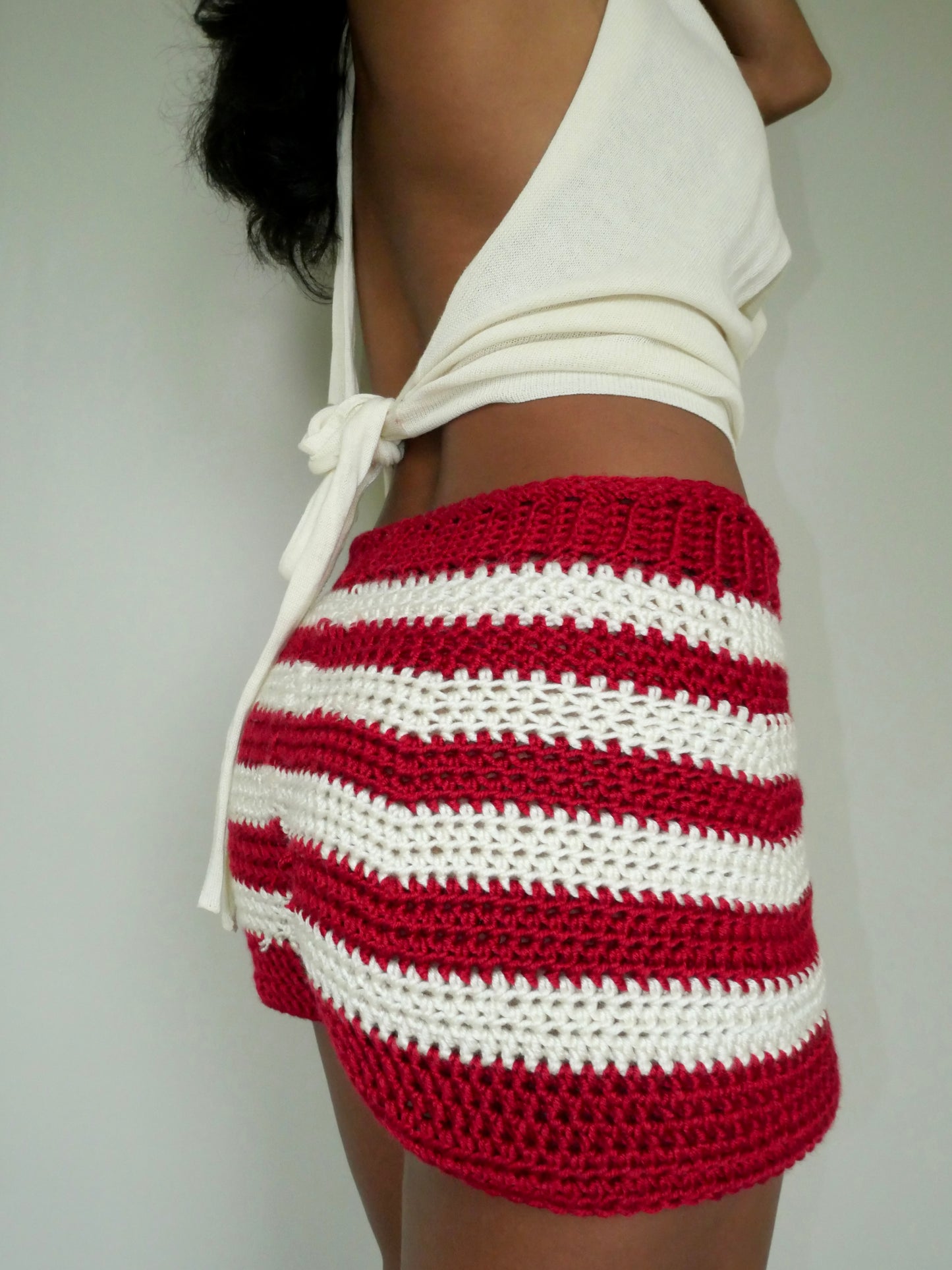 Mini Crochet Shorts